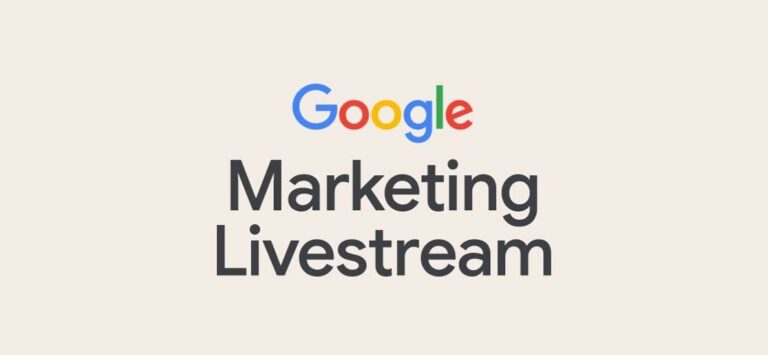Google Marketing Livestream
